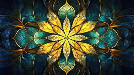 Abstract fractal. Fractal art background for creative design. Decoration for wallpaper, desktop, poster, and cover booklet. Creative illustration for design. Generative AIの素材