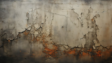Grunge wall, highly detailed textured background with space for your projects. Generative AIの素材