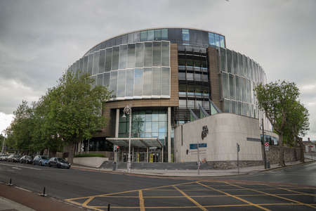 Dublin 8, Dublin City, Ireland, June 11th 2021. Criminal Courts of Justice on Parkgate Street.