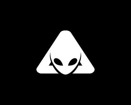 Alien Logo iconのイラスト素材