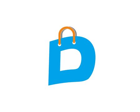 D bag logoのイラスト素材