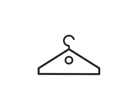hanger vector simple iconのイラスト素材
