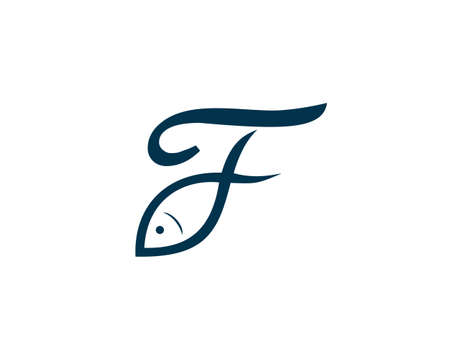Fishing guide logoのイラスト素材