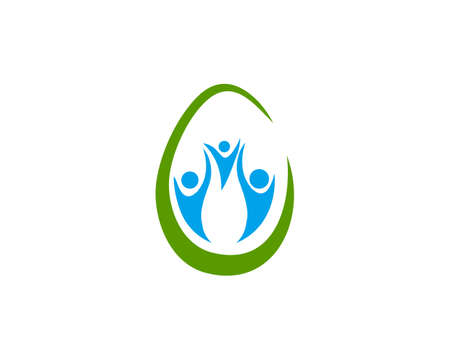 fertility Family logoのイラスト素材
