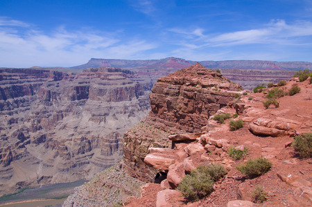 Guano Point in Grand Canyonの写真素材