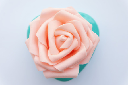 Beautiful Pink Rose Wedding Giftの写真素材