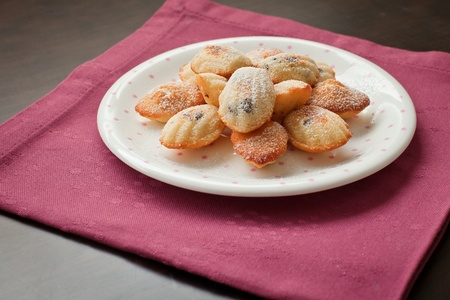 Chocolate chips madeleines