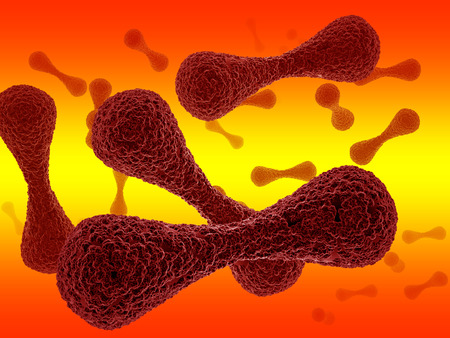 Microbes in the environmentの写真素材