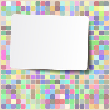 Geometrical abstract colored background. Vector illustrationのイラスト素材