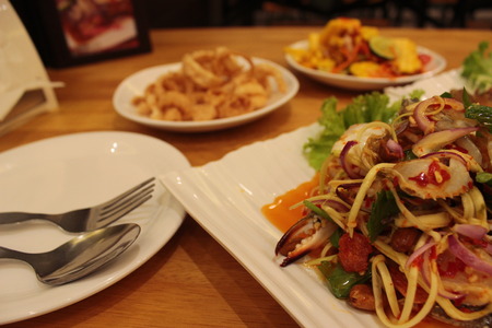 Somtum Delicious Thai Foodの写真素材