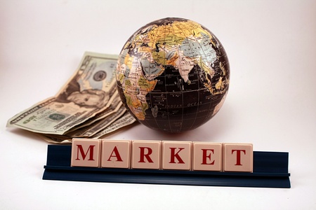 Global Market Currency World Businessの写真素材