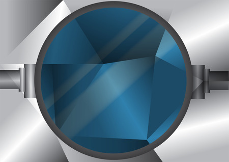 Magnifying glassのイラスト素材