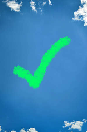 green chop from cloudsの写真素材