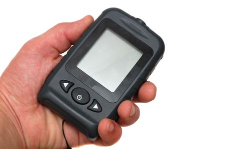 Fishing sonar isolated on a white
の写真素材