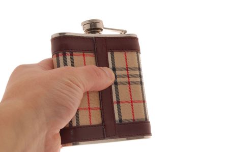 Flask from whiskyの写真素材