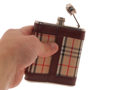 Flask from whiskyの写真素材