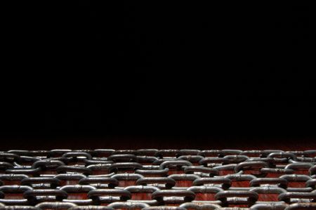 Close view of links in a chain
の写真素材