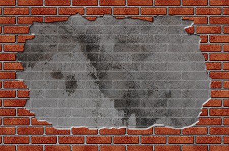 brick wall backgroundの写真素材