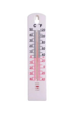 thermometer isolated on white background