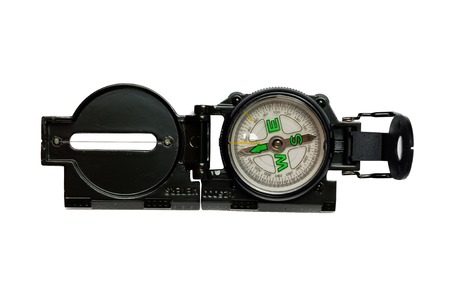 Compass isolated on white background