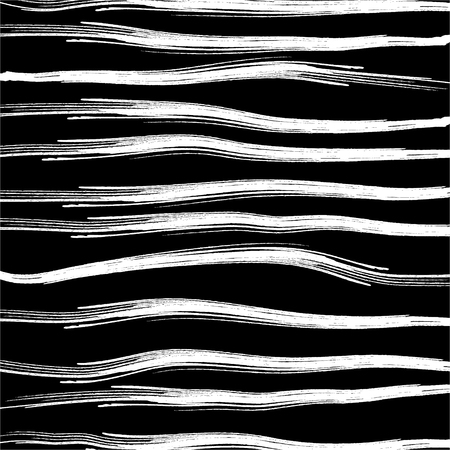 Abstract simple grunge pattern, brush strokes, scribble. Universal design, wall art. Vector clipartのイラスト素材