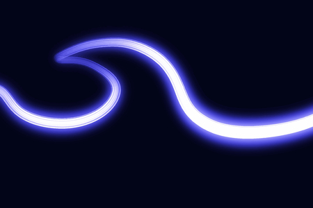 Neon futuristic glow shapes background. Wallpaper with lines. Eps vector illustrationのイラスト素材