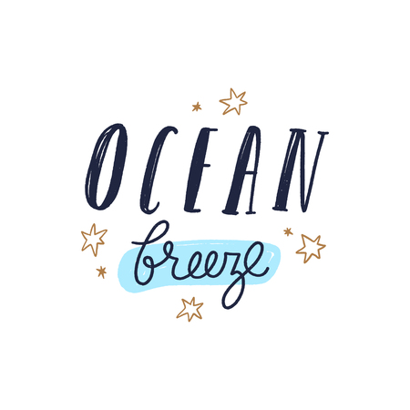 Tempting cute typography lettering postcard or poster. Vector illustrationのイラスト素材