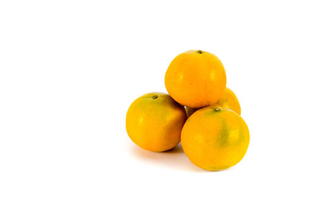 Four oranges for chinese new year festival