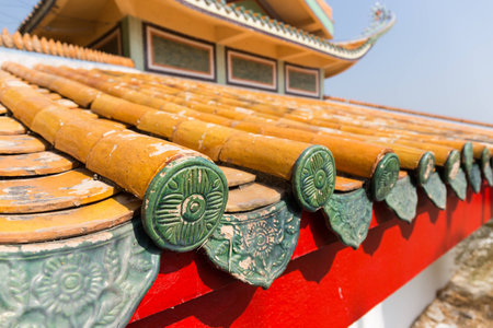 Roof of china castle