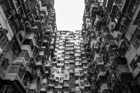Quarry Bay, Hong Kong - October 25, 2016 : Montane mansion is a place that once Tranformers : Age of extinction filmed hear.のeditorial素材