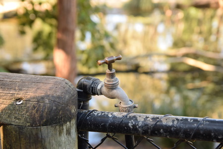 outdoor water faucet