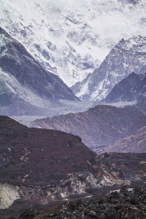 mountain snow wall texture