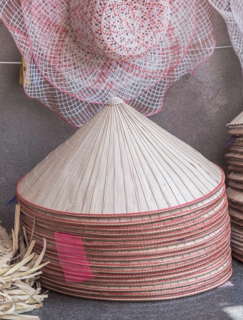 hat style Vietnamの写真素材