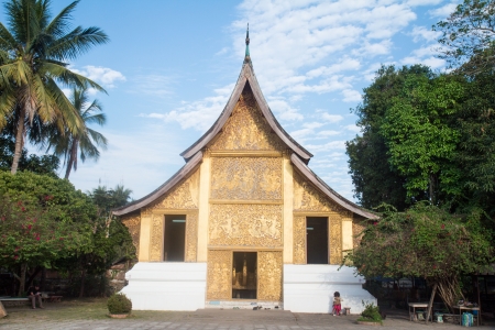  Wat xiang thong,temples in Laosの写真素材