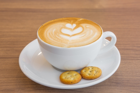 Coffee Latte Artsの写真素材