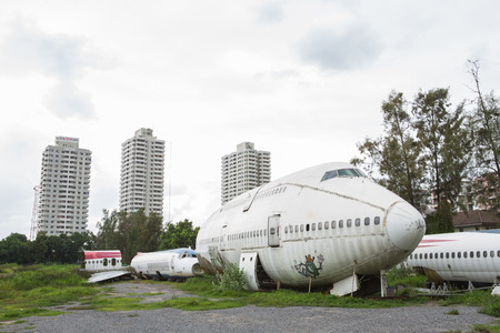 Abandoned planeのeditorial素材