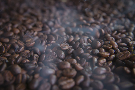 Coffee beans roastedの写真素材
