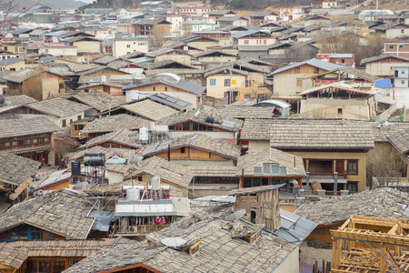 Shangri-la old town in China