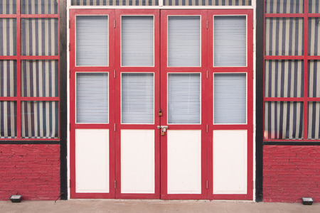 Vintage doorの写真素材