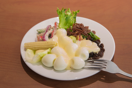Mixed salad.の写真素材