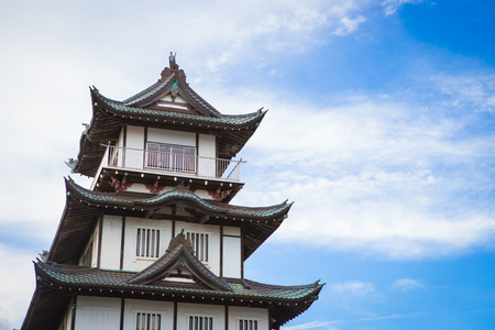 The castle of Matsushima Temple in Matsushima , Japanのeditorial素材