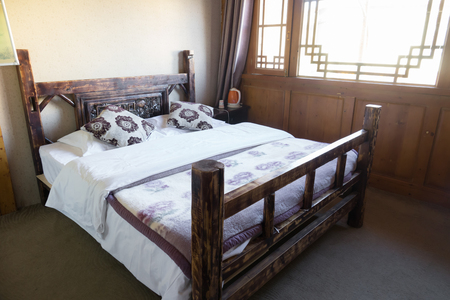 Comfort bedroom in Kunming, China style - Imageの写真素材