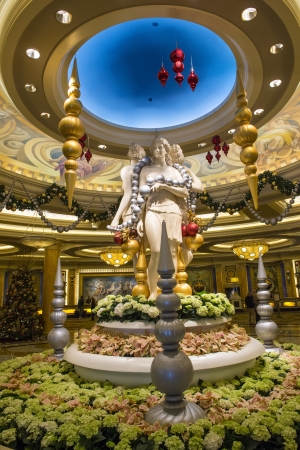 LAS VEGAS - DEC 07 : the interior of Caesar Place Hotel on December 07, 2012 in Las Vegas. Las Vegas in 2012 broke the all-time visitor volume record of 39-plus million visitors のeditorial素材