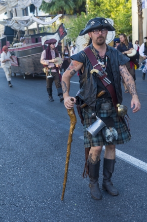 LAS VEGAS - MAY 18 : A Participants at the Helldorado Days Parade held in Las Vegas ,USA on May 18 2013 ,the annual Helldorado days parade celebrating heritage and diversity of American Westのeditorial素材