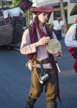 LAS VEGAS - MAY 18 : A Participant at the Helldorado Days Parade held in Las Vegas ,USA on May 18 2013 ,the annual Helldorado days parade celebrating heritage and diversity of American Westのeditorial素材