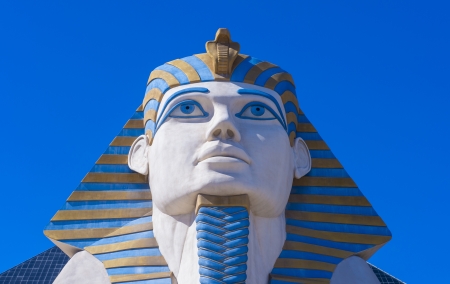 LAS VEGAS - FEB 26: The Luxor hotel and casino on February 26 2013 , The hotel located on the Las...