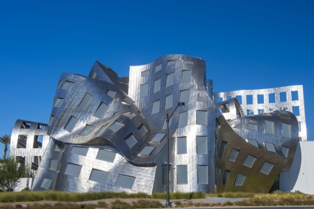 LAS VEGAS - NOV 24 : The Cleveland Clinic Lou Ruvo Center for Brain Health in downtown Las Vegas Nevada on November 24 2013 , the modern building designed by the architect Frank Gehry のeditorial素材