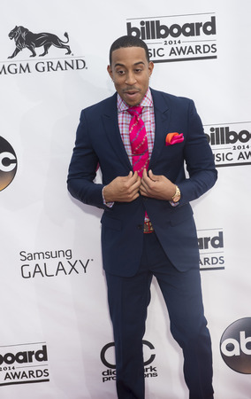 LAS VEGAS - MAY 18 : Rapper/actor Ludacris attend the 2014 Billboard Music Awards at the MGM Grand Garden Arena on May 18 , 2014 in Las Vegas.のeditorial素材