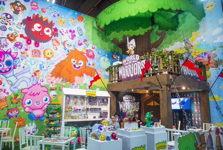 LAS VEGAS - JUNE 17 : The Mind Candy booth at the Licensing Expo in Las Vegas , Nevada on June 17 2014.  Licensing Expo is the licensing industry's largest annual eventのeditorial素材