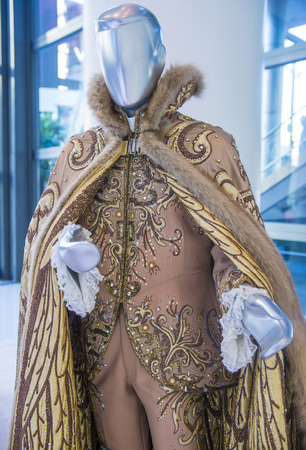LAS VEGAS - JULY 21 : Liberace costume at the "Liberace and The Art of Costume" exhibition in Cosmopolitan hotel in Las Vegas on July 21 2014.のeditorial素材